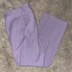 Purple Uniqlo S Smart Ankle Pants